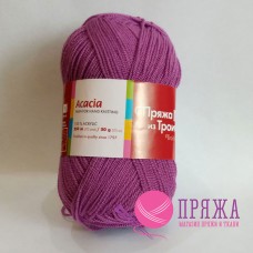 Пряжа Акация. Цвет - 0667 фламинго. 100% акрил. 50 г, 250 м