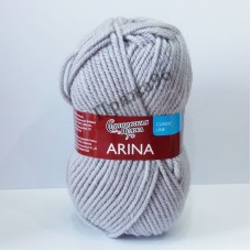 Пряжа Арина ПШ новая. Цвет - 71130 ангора_v2. 50% шерсть, 50% акрил. 100 г, 123 м