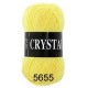 Пряжа CRYSTAL. 100% акрил. 50 г, 275 м. Цвет - 5655 желтый