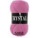 Пряжа CRYSTAL. 100% акрил. 50 г, 275 м. Цвет - 5658 светлый цикламен