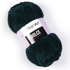 Пряжа DOLCE YarnArt. Цвет - 774 изумруд. 100% микрополиэстер. 100 г, 120 м