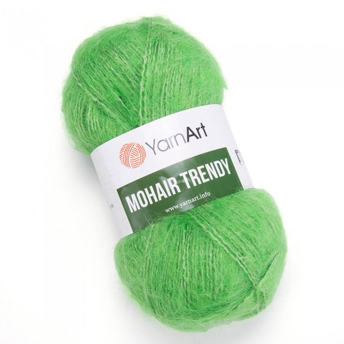 Пряжа Mohair Trendy. Цвет - 137 весна