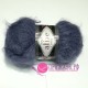 Пряжа Mohair Classic. Цвет - 411 джинс меланж. 25% мохер, 24% шерсть, 51% акрил. 100 г, 200 м